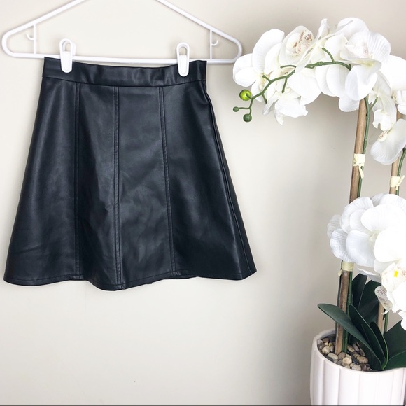 Lioness Dresses & Skirts - Vegan Leather Mini Skirt XS